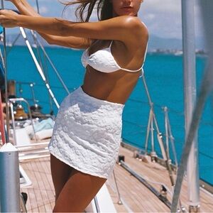 KOANA SKIRT AND BIKINI SWIM TOP SET